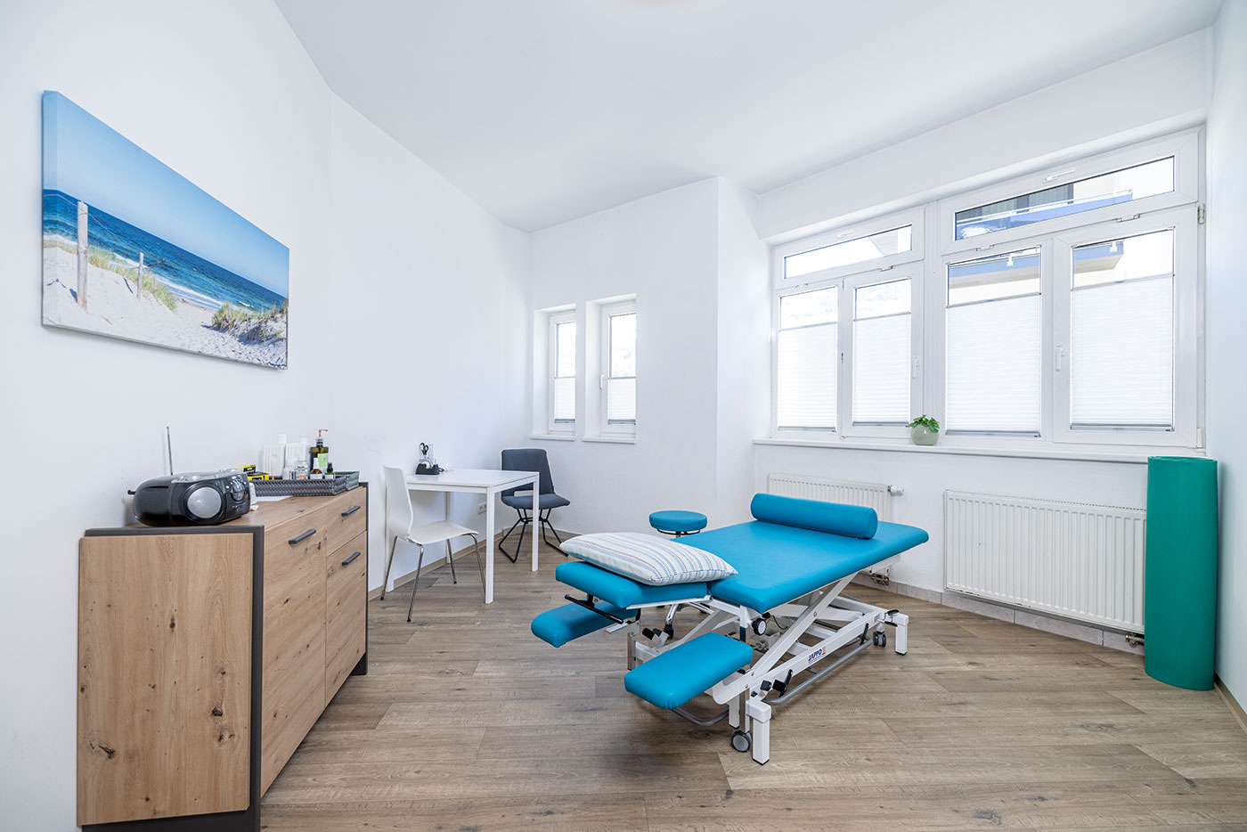 Behandlungsraum Therapie Balance